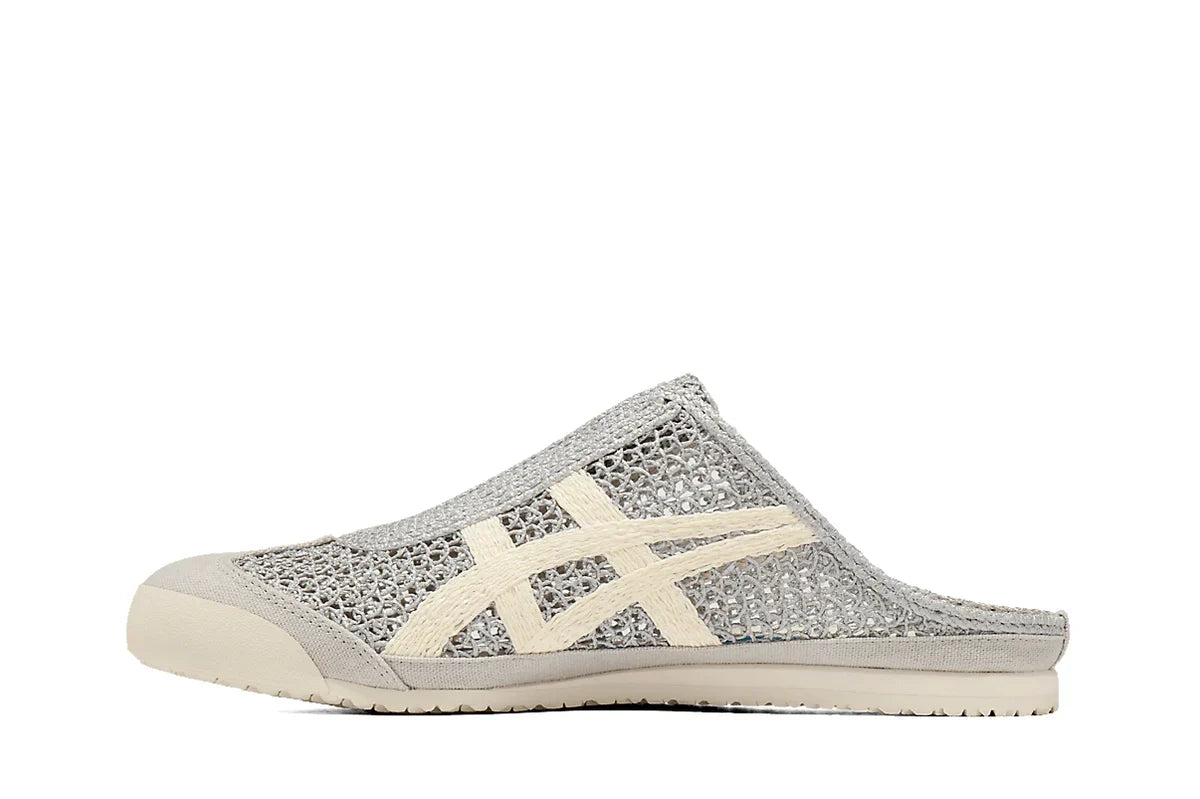 Onitsuka Tiger Mexico 66 Sabot Pure Silver Cream Cinza