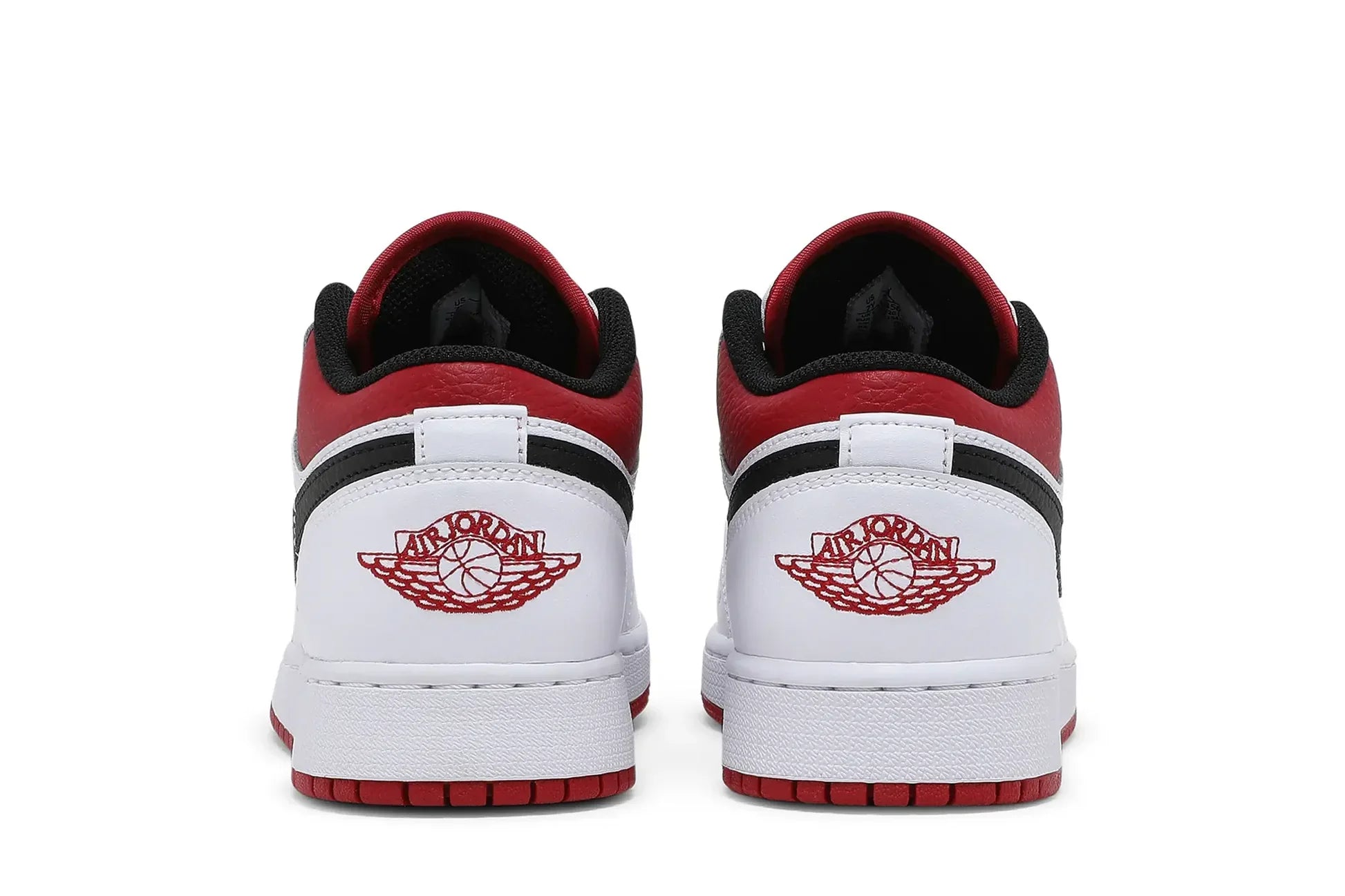 Nike Air Jordan 1 Low White University Red Branco