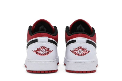 Nike Air Jordan 1 Low White University Red Branco