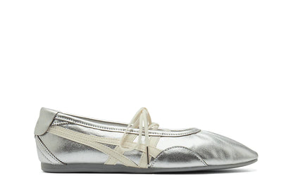 Onitsuka Tiger Gymnarina Silver Cream Prateado