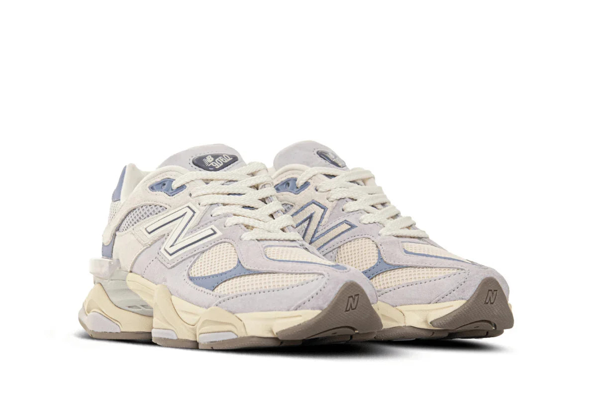 New Balance 9060 Pearl Grey Linen Azul
