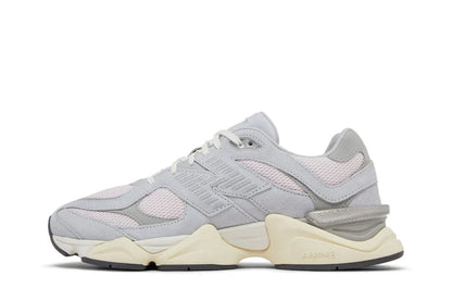 New Balance 9060 Pink Granite Silver Metallic Silver Cinza