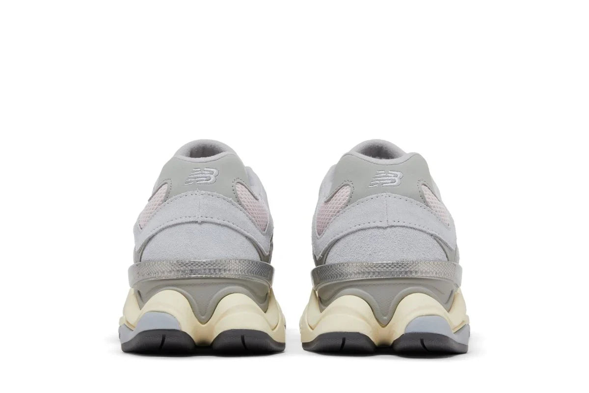 New Balance 9060 Pink Granite Silver Metallic Silver Cinza