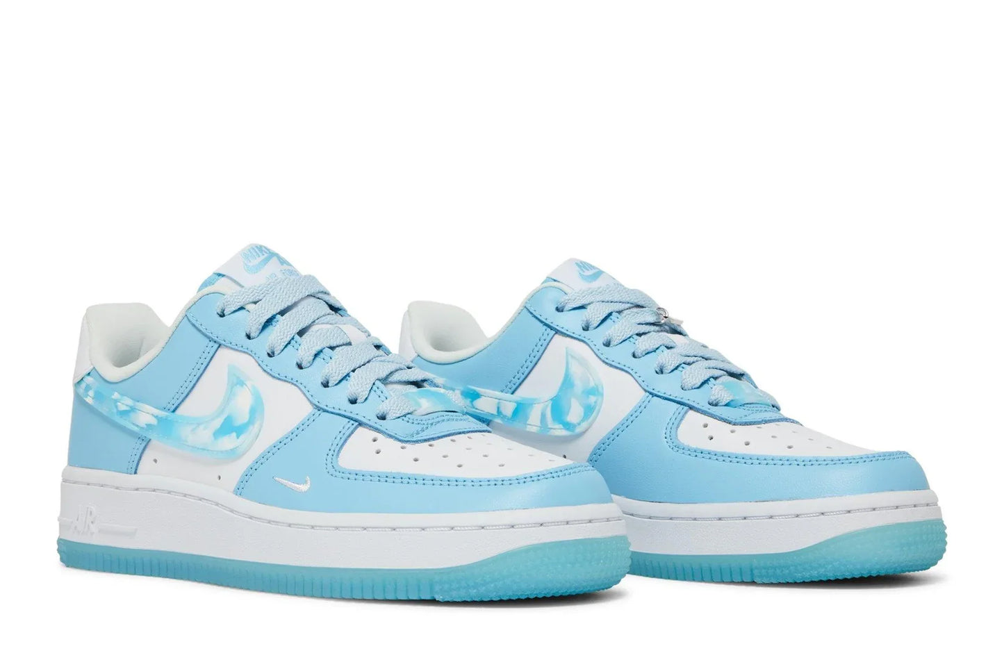 Nike Air Force 1 Low Nail Art Azul