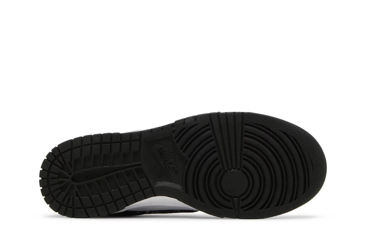 Nike Dunk Low Black Paisley Preto