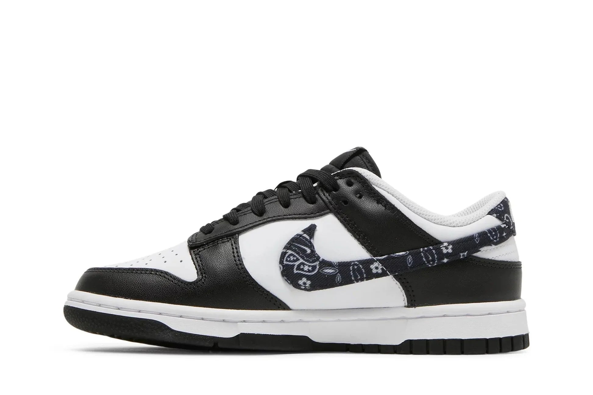Nike Dunk Low Black Paisley Preto