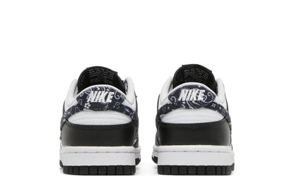 Nike Dunk Low Black Paisley Preto