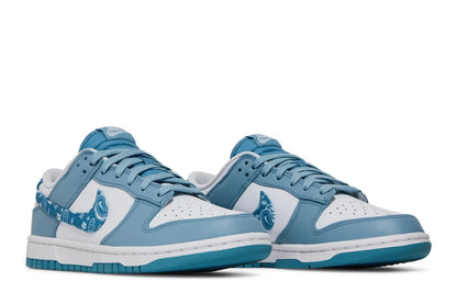 Nike Dunk Low Blue Paisley Azul