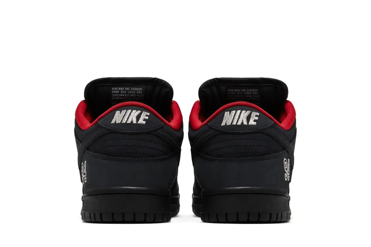 Nike SB Dunk Low Supreme 94 Black Preto