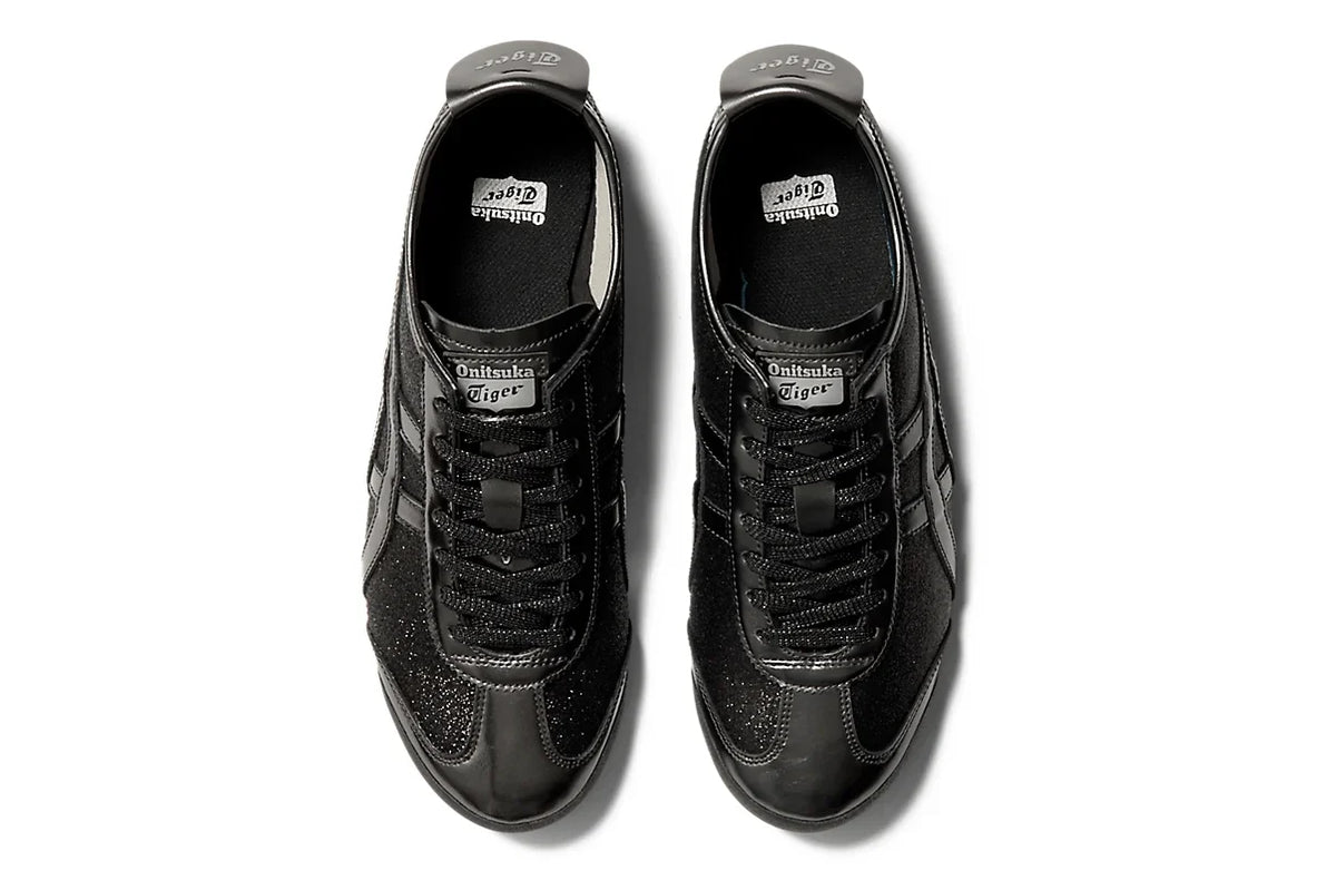 Onitsuka Tiger Mexico 66 Glitter Pack Black Gunmetal Preto