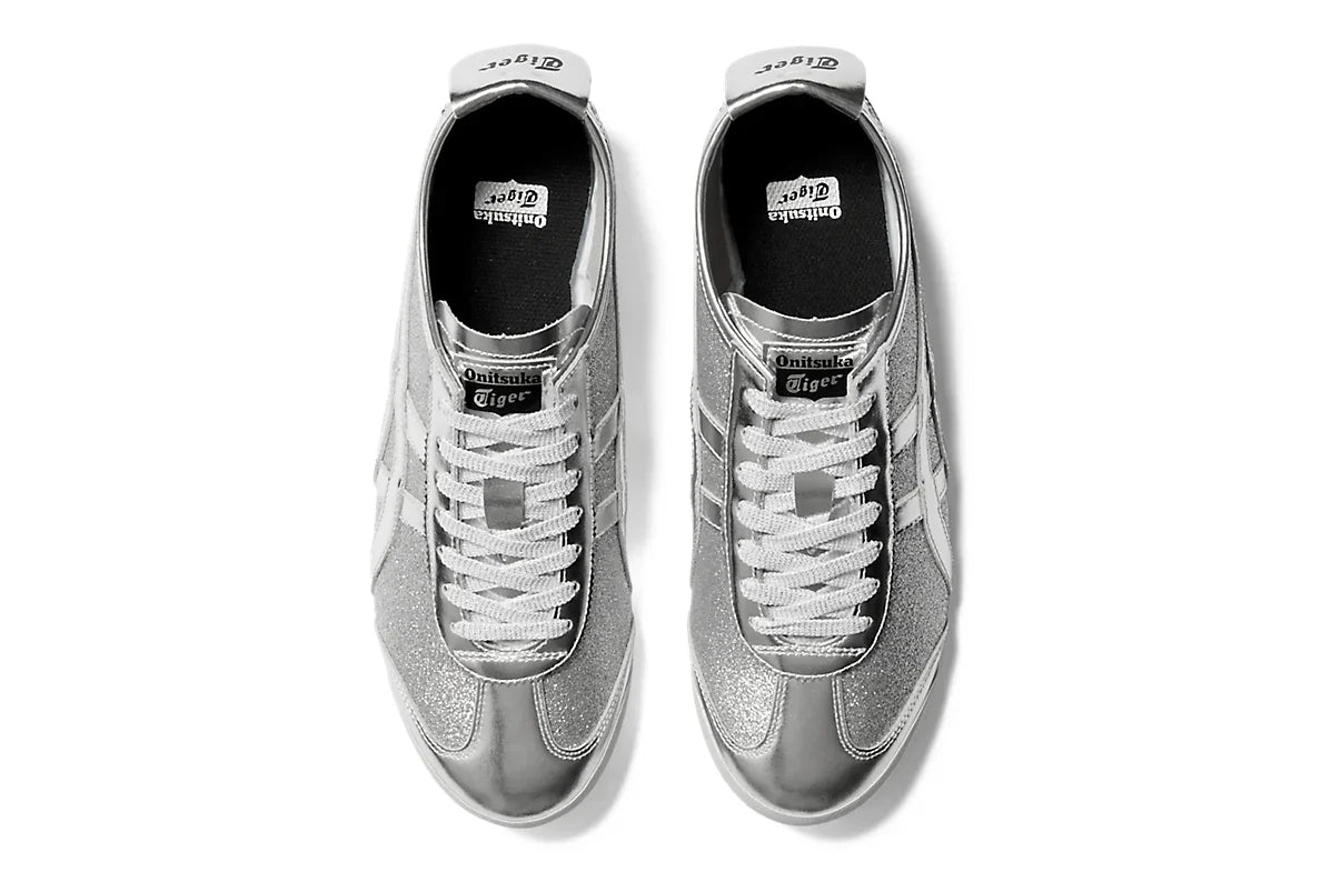 Onitsuka Tiger Mexico 66 Glitter Pack Pure Silver Prateado