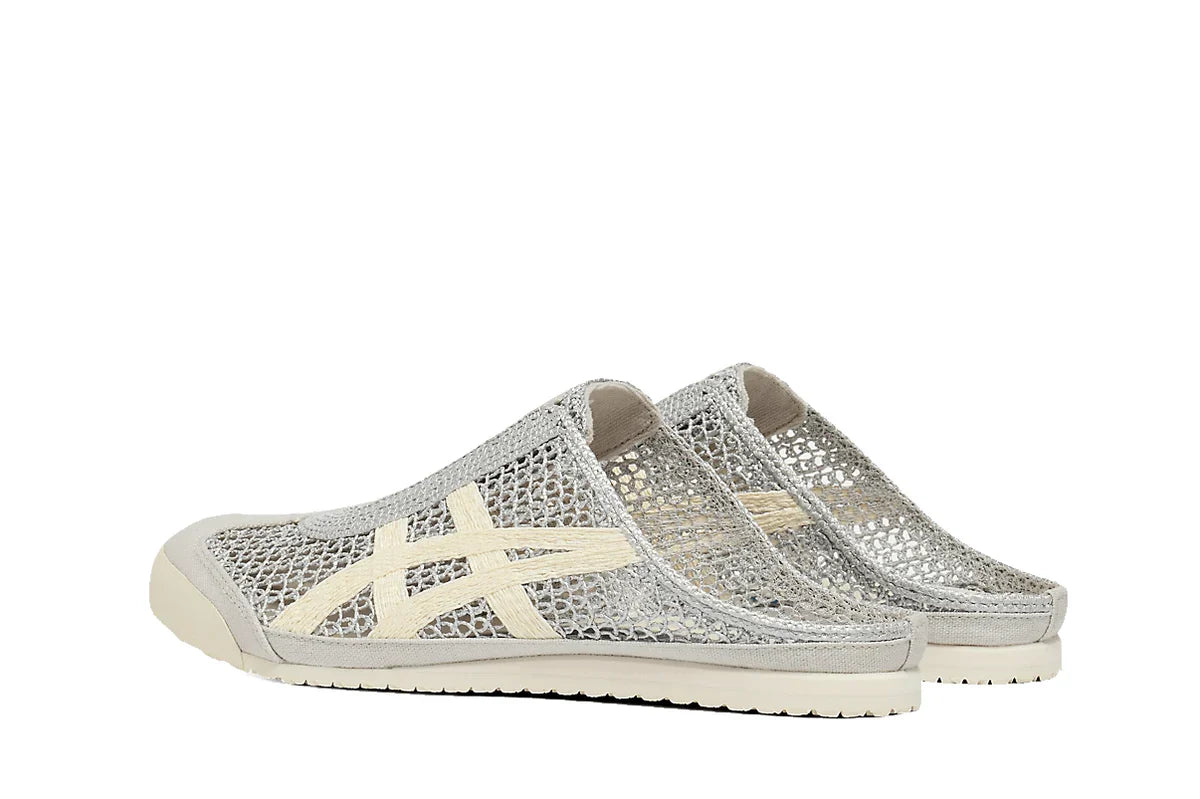 Onitsuka Tiger Mexico 66 Sabot Pure Silver Cream Cinza