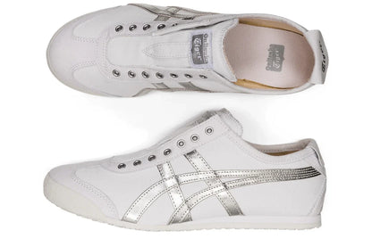 Onitsuka Tiger Mexico 66 Slip-On White Pure Silver Prateado