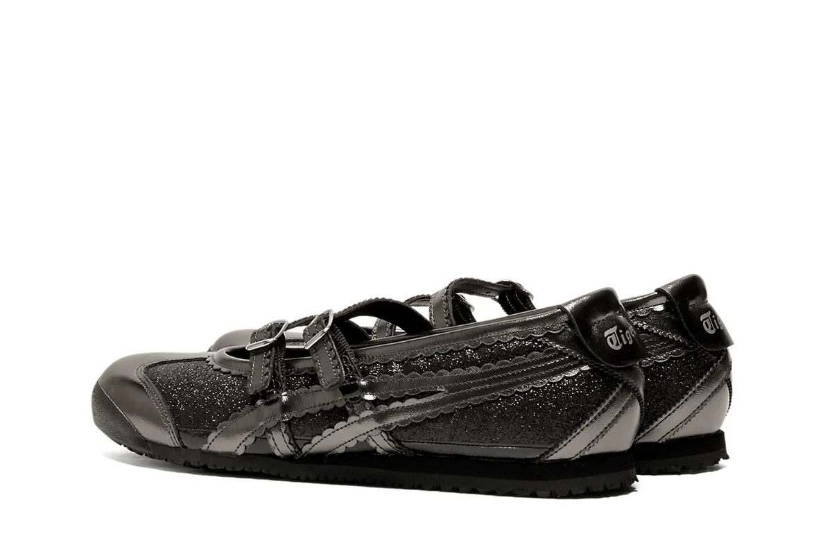 Onitsuka Tiger Mexico 66 TGRS Black/Gunmetal Glitter Pack Preto