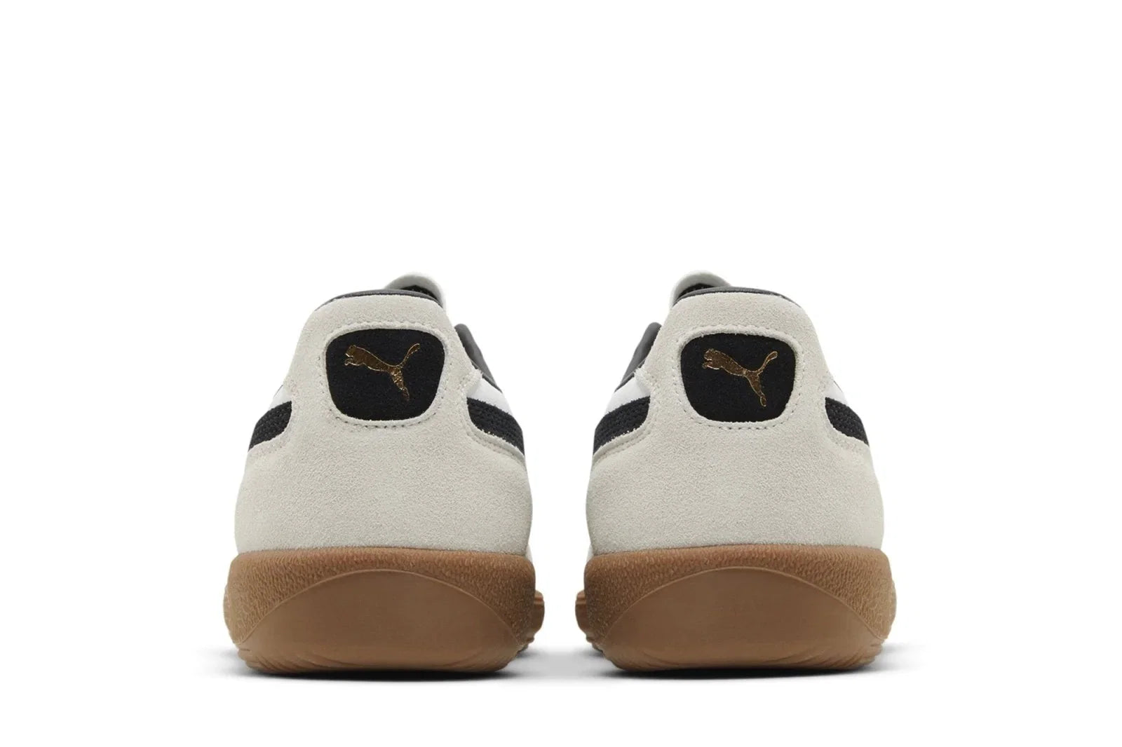 Puma Palermo Leather White Vapor Grey Gum Cinza
