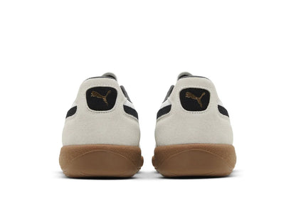 Puma Palermo Leather White Vapor Grey Gum Cinza