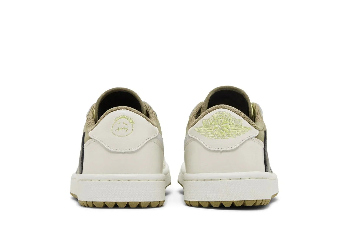 Travis Scott x Air Jordan 1 Low Golf Neutral Olive Verde