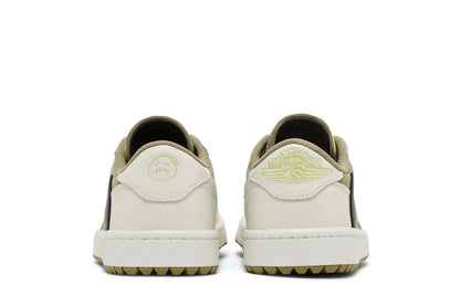 Travis Scott x Air Jordan 1 Low Golf Neutral Olive Verde